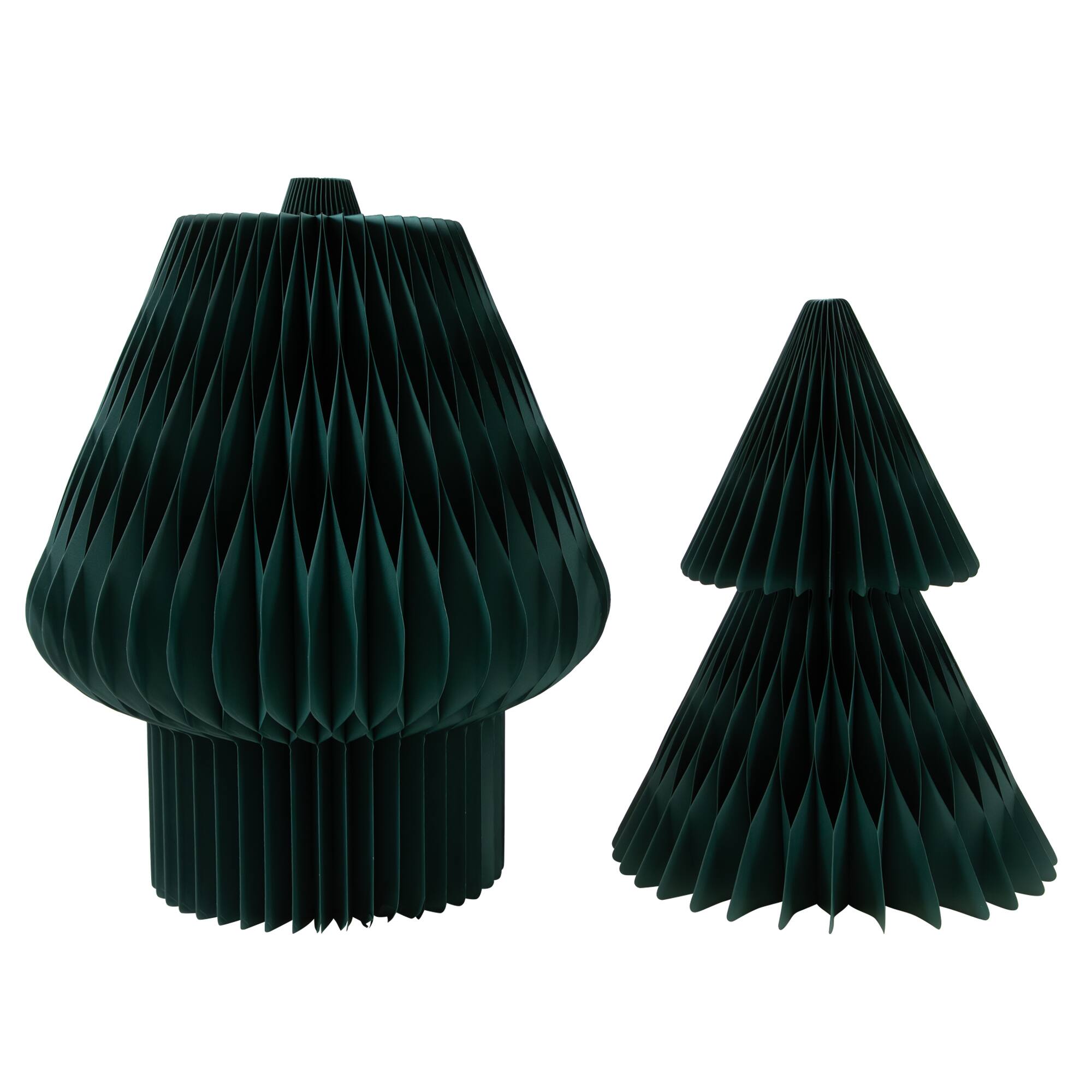 4ft. Paper Accordion Honeycomb Foldable Christmas Tree